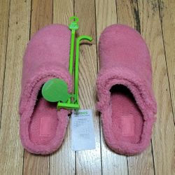 New Crocs Classic Cozzzy Slipper, Hot Blush, US Men's 11