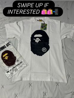 A Bathing Ape BAPE Big Ape Head T-Shirt White
