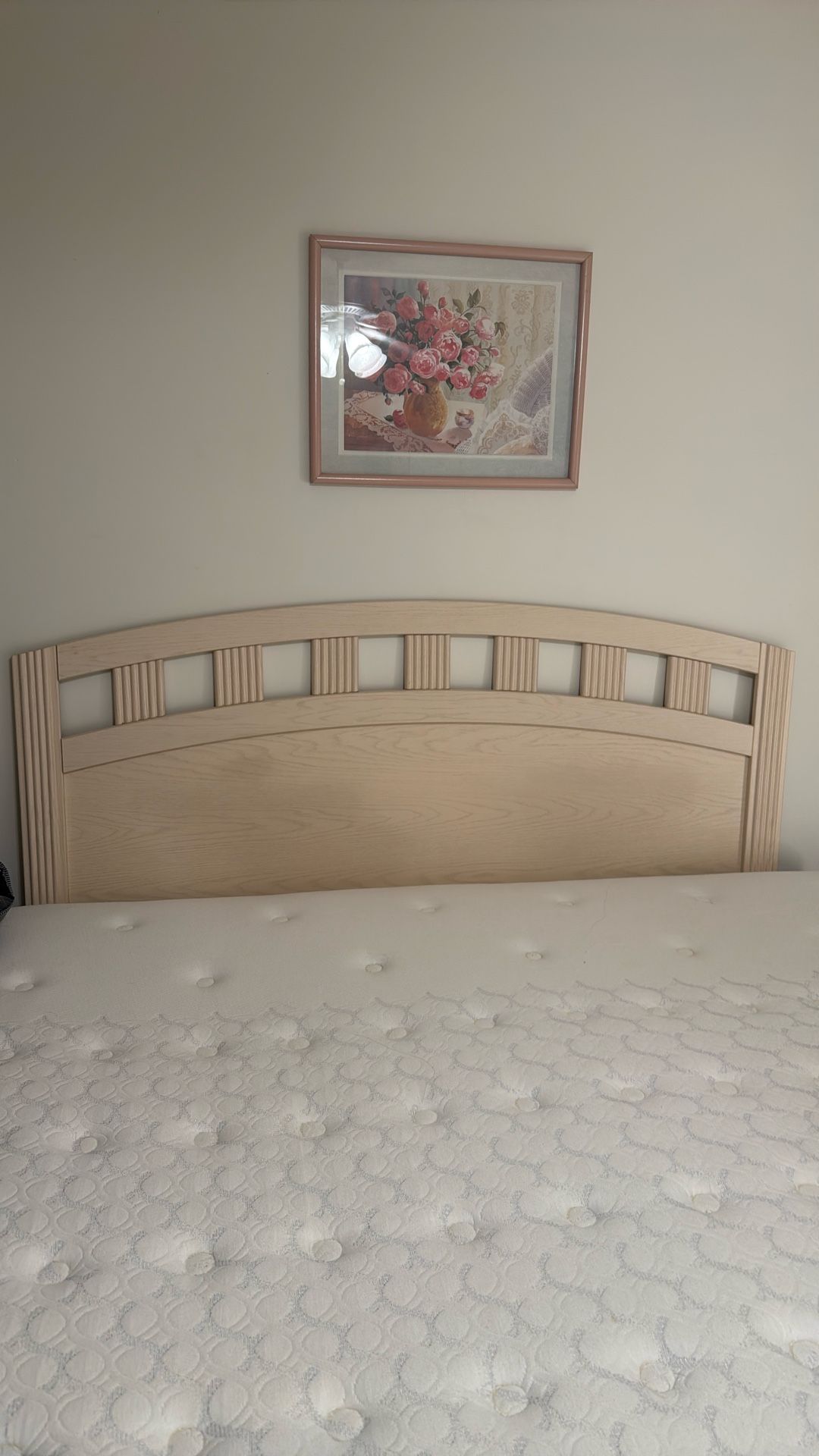 Bedroom Set: Headboard, Dresser, Mirror, Nightstand
