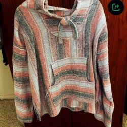 Poncho Size Large New 