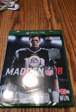 MADDEN 18 XBOX ONE (BRAND NEW)