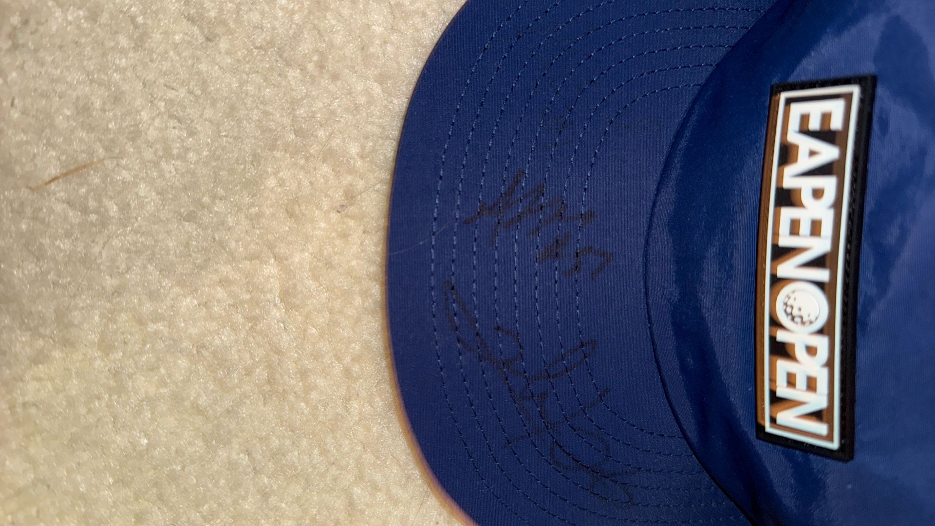 Signed Clinton Portis hat