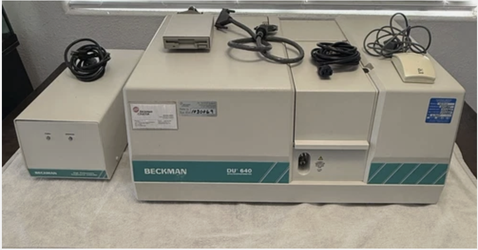 Beckman Coulter DU 640 Spectrophotometer w/ Temperature Controller