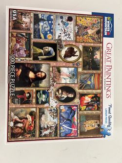 White mountain “ great paintings” puzzle