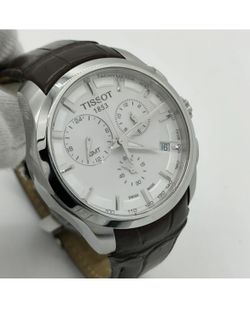 TISSOT Watch  To35439A 44mm Men's Whites X Browns (contact info removed)