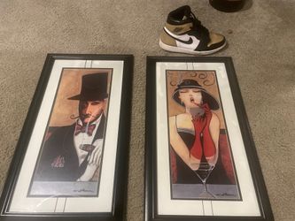 Art Deco 1920 Style Portrait Prints