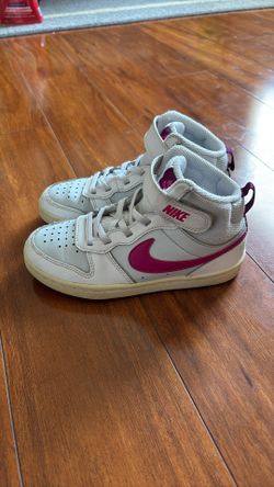 Nike Court Borough Mid-rise Pink Prime size 13C Youth
