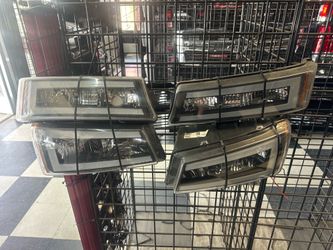 Chevy Silverado 2003-2006 c bar headlights combo