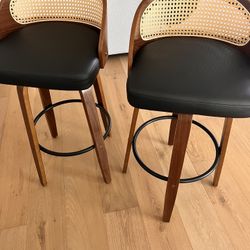 Two Bar Stools 