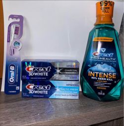 Crest & Oral-B Oral Care Bundle