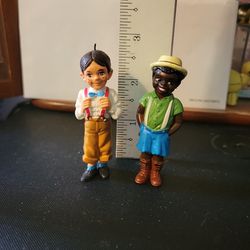 King World, Little Rascals Kids, Boys PVC Figures, Set, Toy, 3", Miniature, Collectible, Vintage

