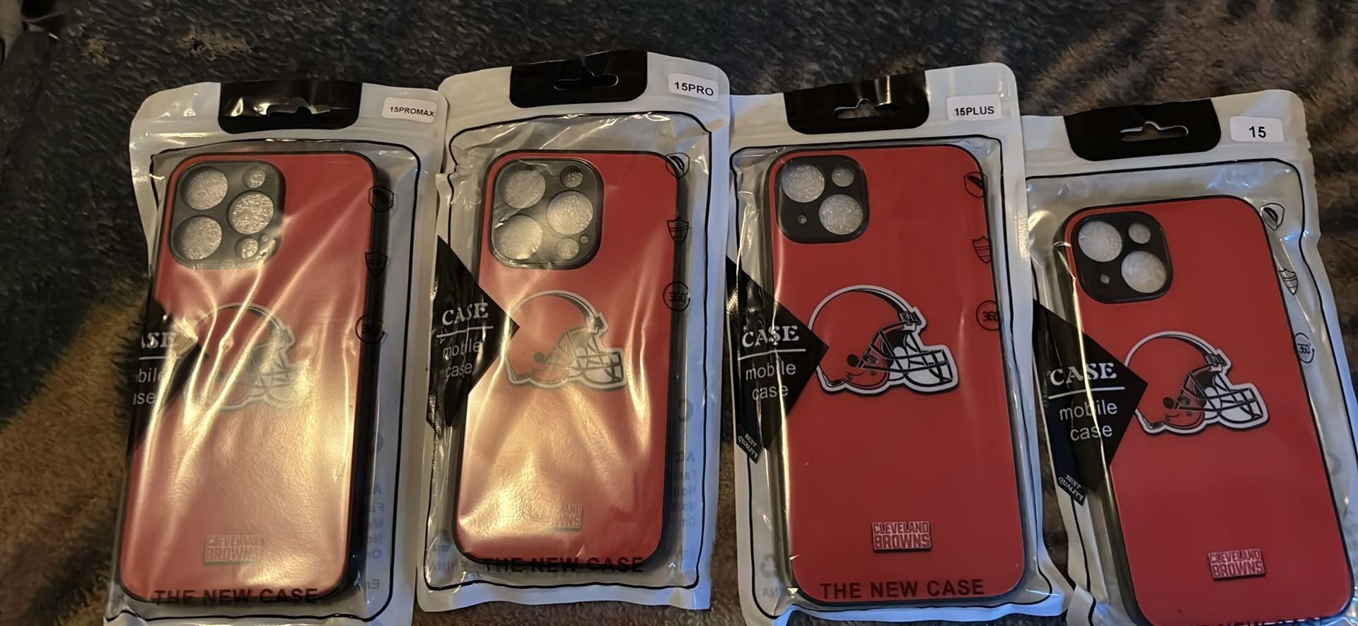 Cleveland Browns I-Phone 15,15 Plus,15 Pro,15 Pro Max Cases