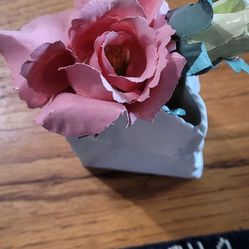 Rosenthal Mini Vase ,with flower