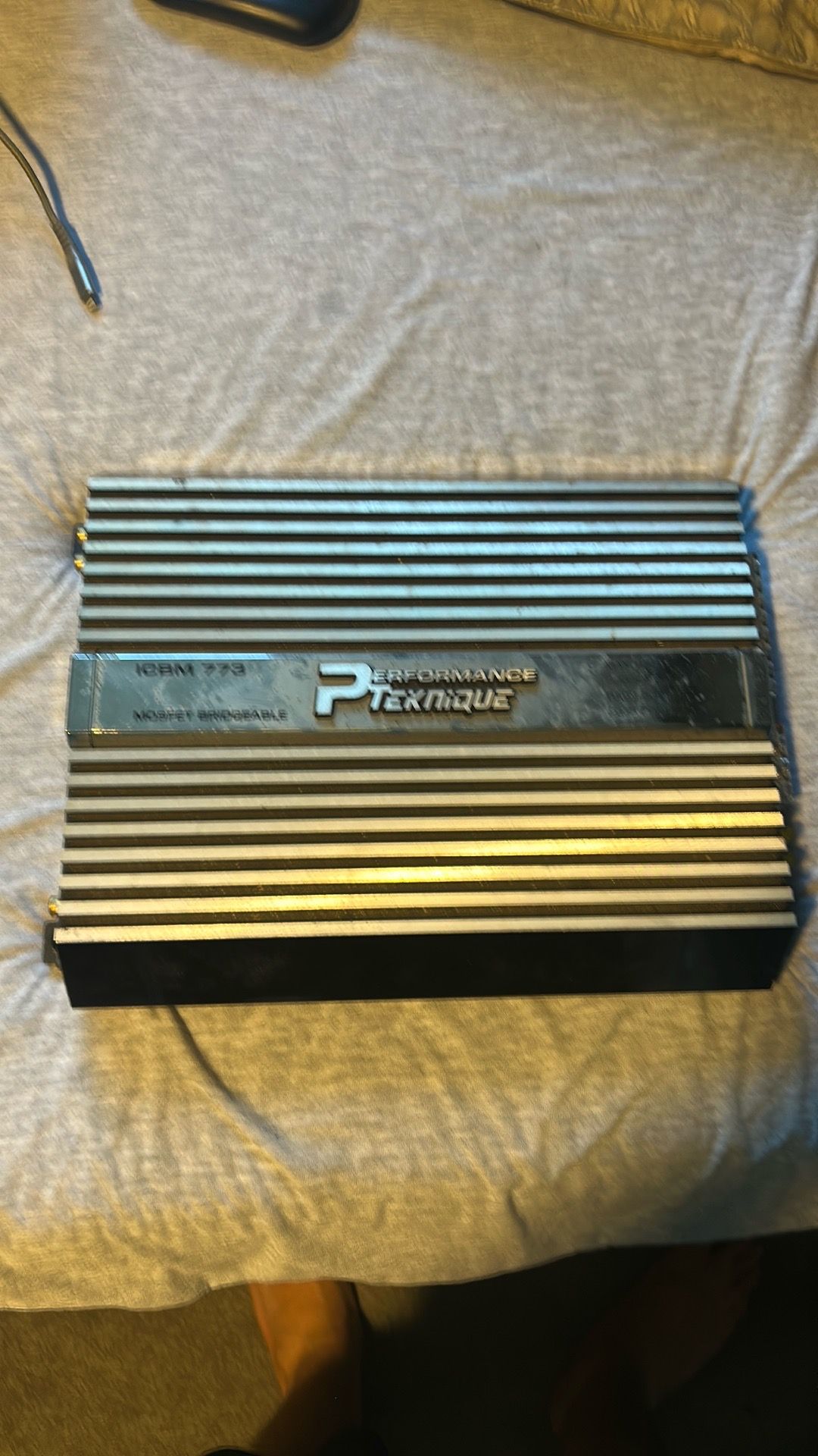 Performance Teknique amplifier