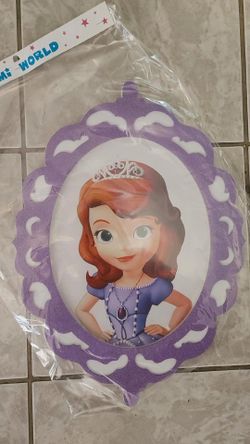 Sofía the first Party decoration