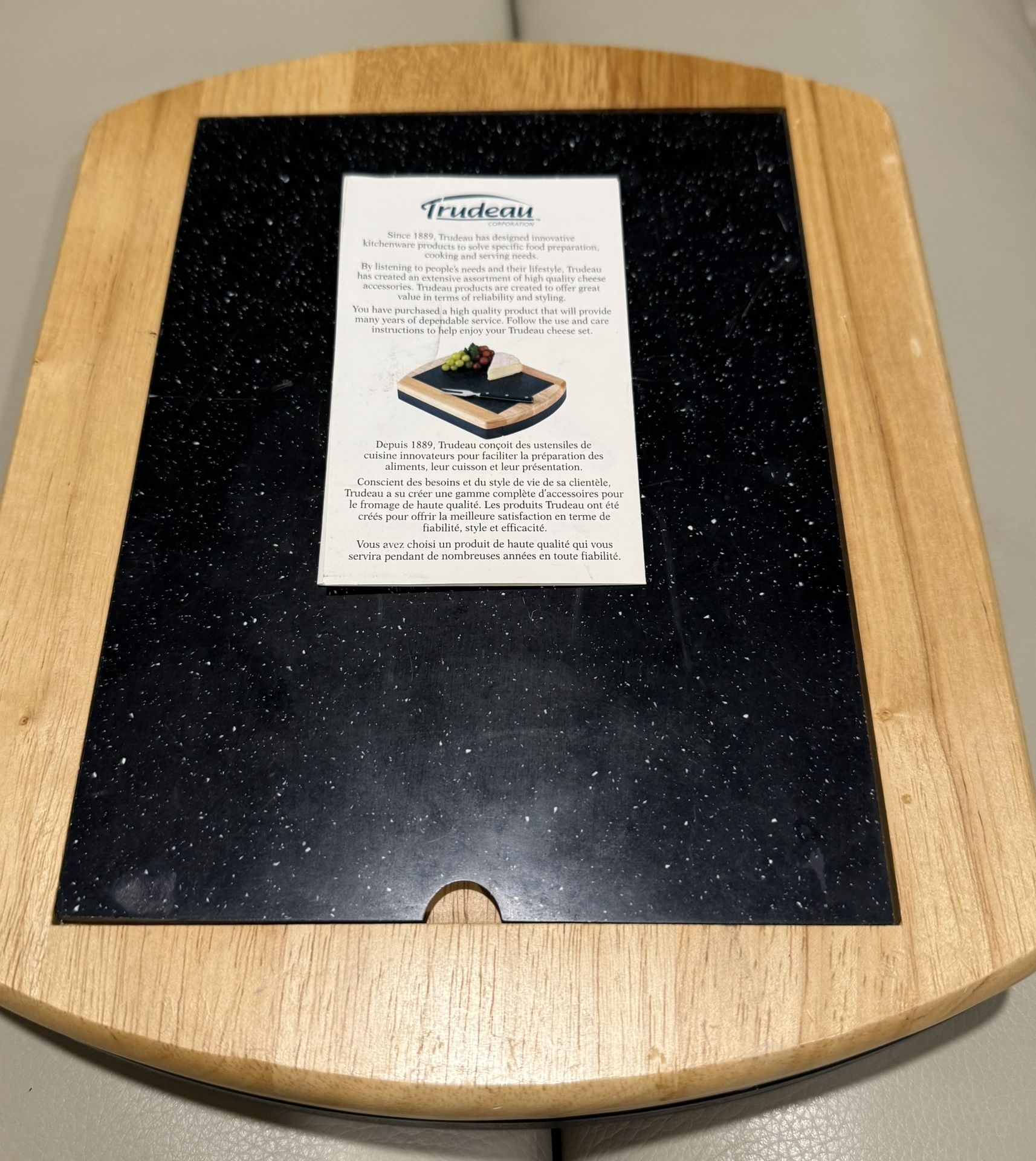 Trudeau Cheese Set 