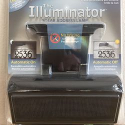 "The Illuminator" Solar Address Lamp - BRAND NEW! 