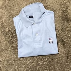 Psycho Bunny Shirt Light Blue Small 3x Brand New 