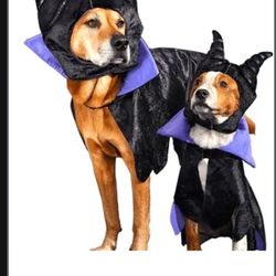Large/Xlarge Dog Costume Maleficent