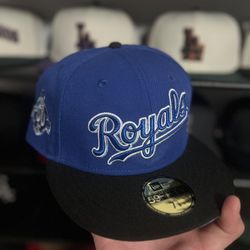 New Era Kansas City Royals 59Fifty Fitted (Royal Crown)