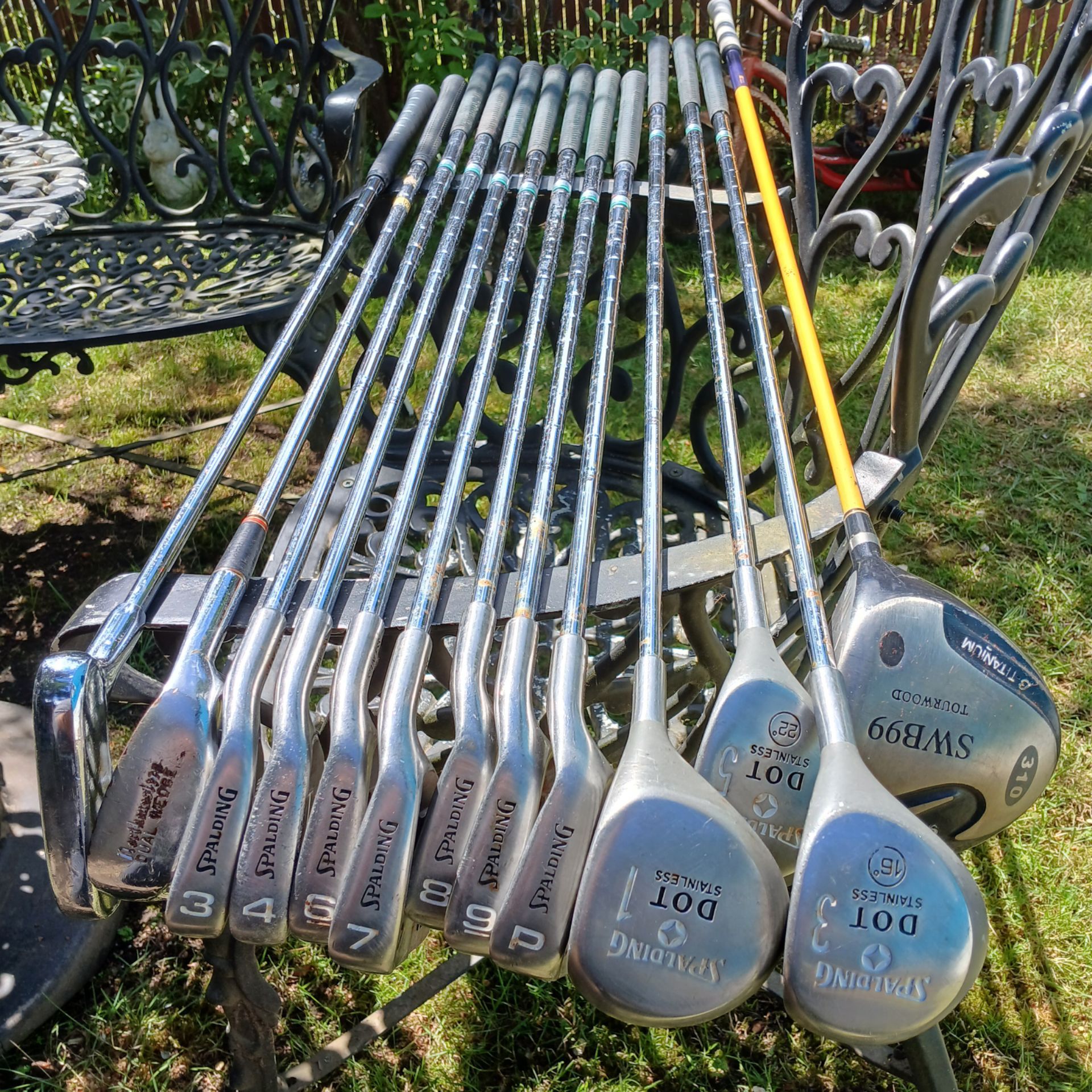 Full Spalding Golf Clubs set