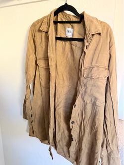Zara button up