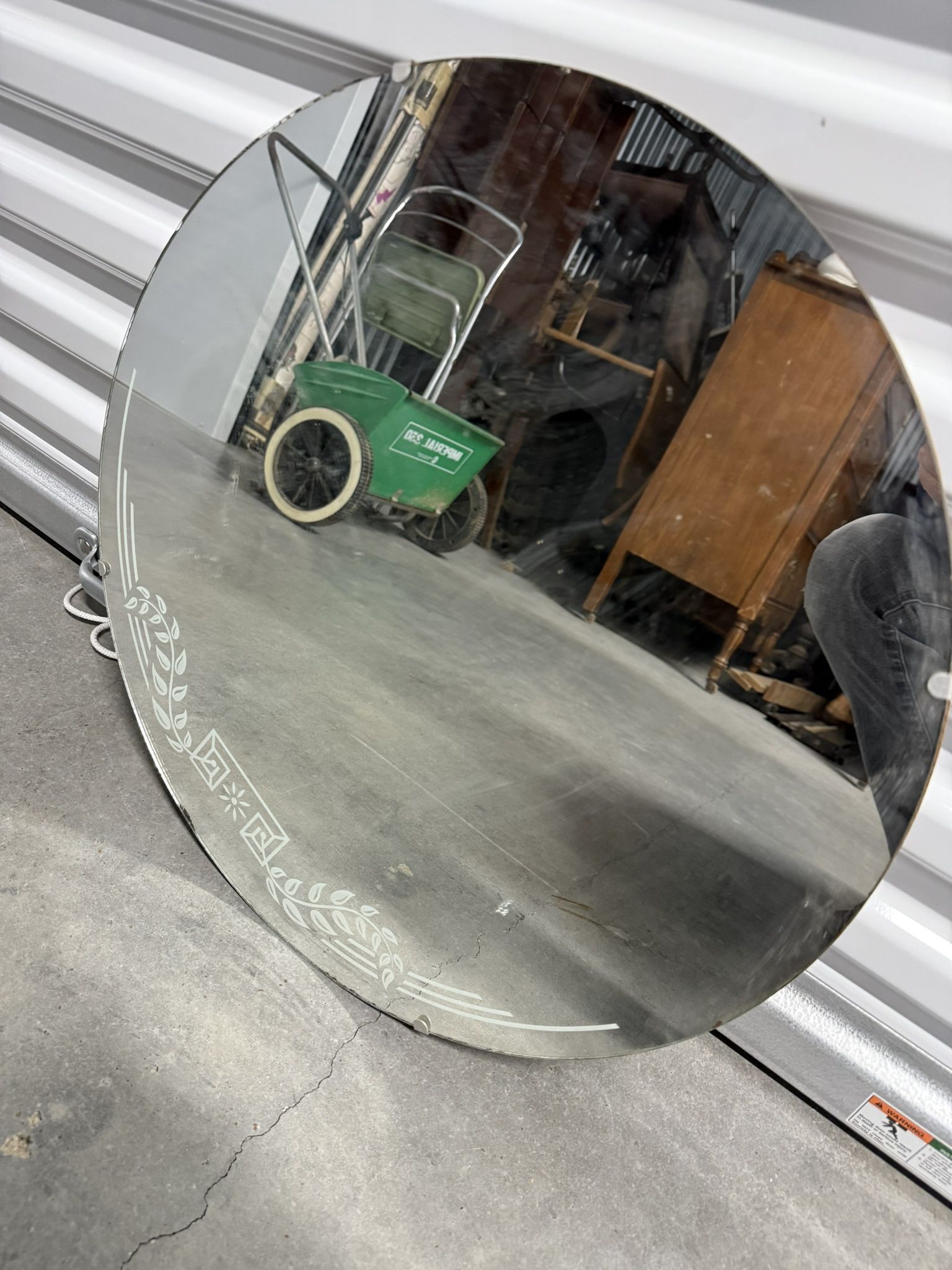 Antique mirror