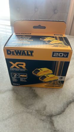 Dewalt 2 pack 4ah batteries
