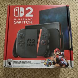 New Nintendo Switch 2 Mario Kart World Bundle