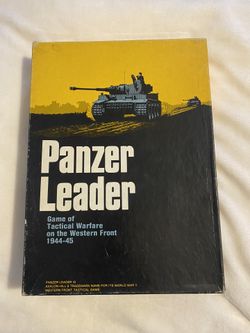 Panzer leader Avalon Hill