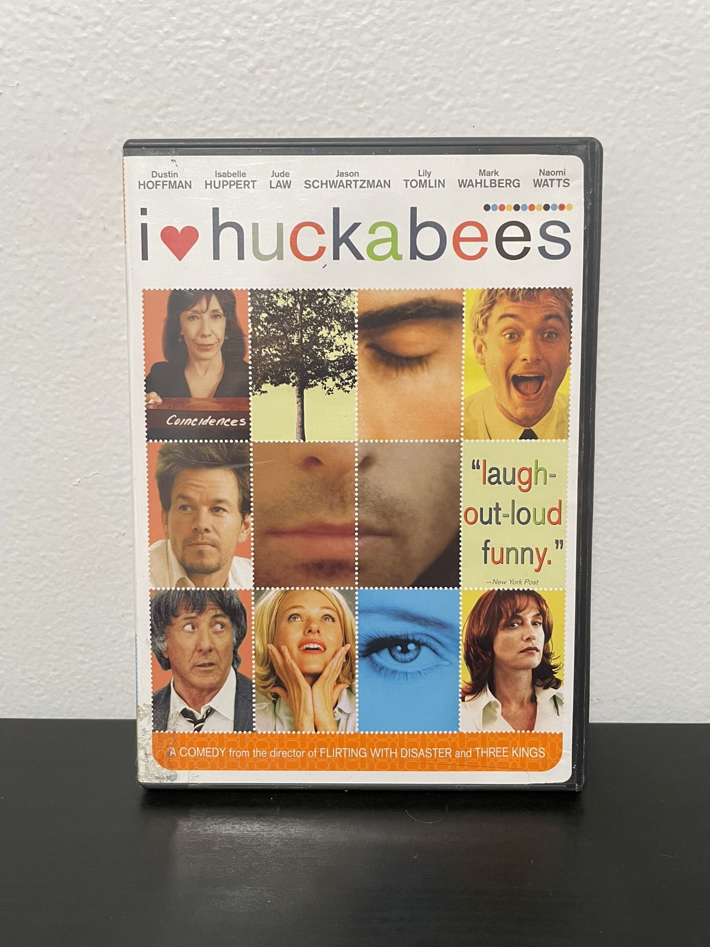I Heart Huckabees DVD Movie Widescreen & Full Screen Mark Wahlberg Y2K 2004