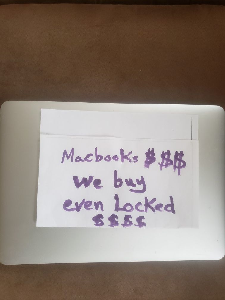 All macbooks , laptops