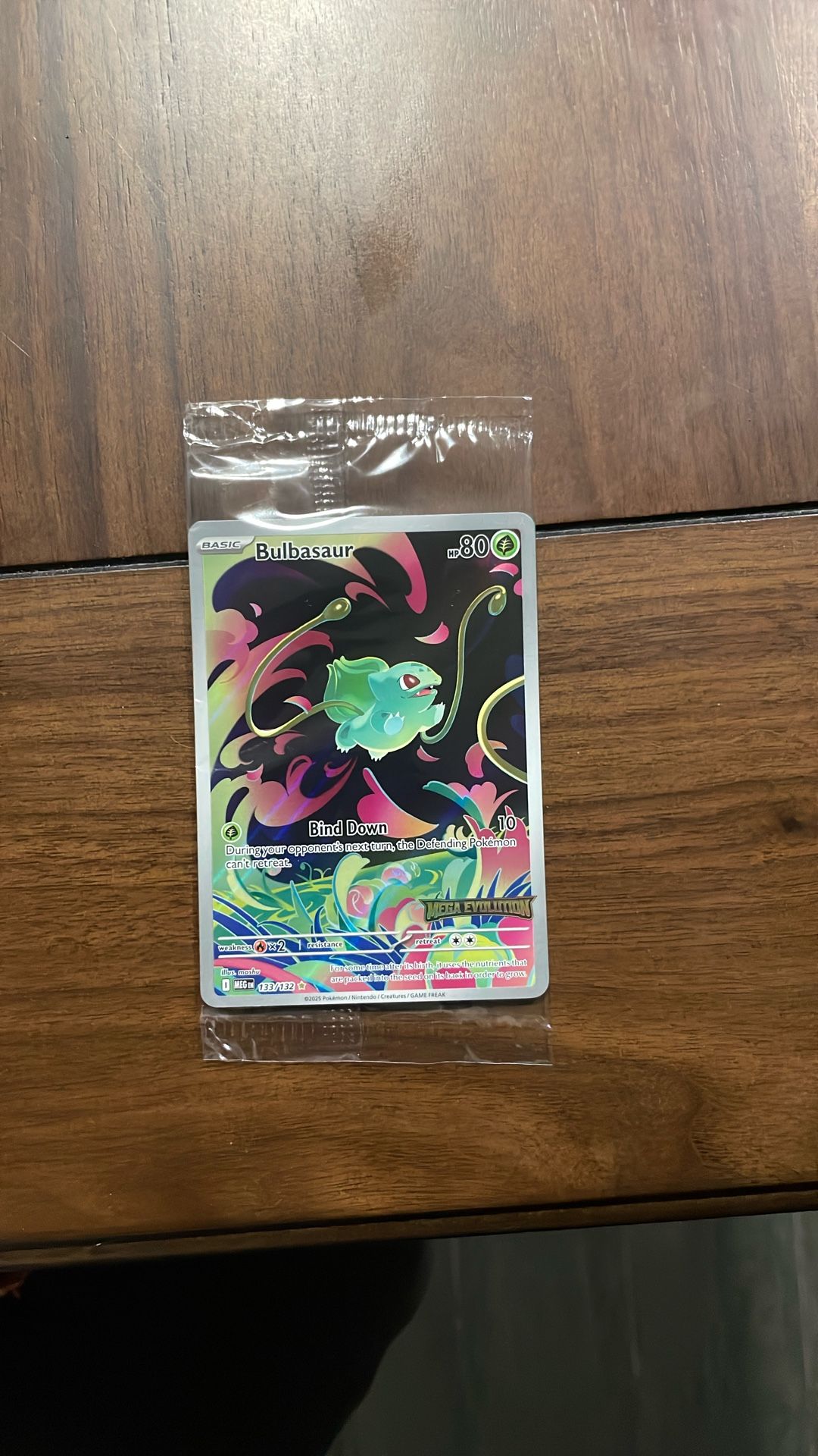 Mega Evolution Bulbasaur 133/132 Promo