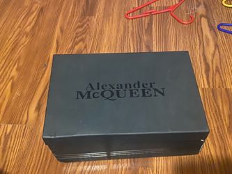 Alexander McQueen Oversized Sneaker 'White Grey Suede'