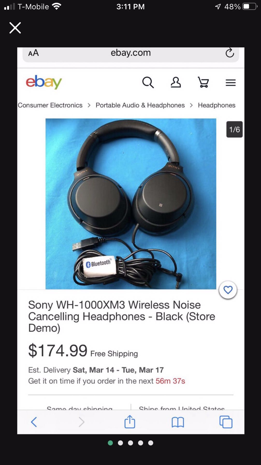 Sony WH-1000XM2