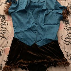 Halloween Costume Sexy Cowgirl Costume 