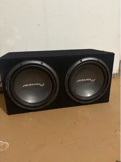 Pioneer Dual Subwoofer Box