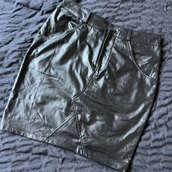 Faux Leather Skirt 🖤