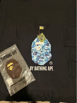 Blue camo  bape tee