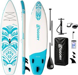 Inflatable Paddle Board,Paddle Boards Stable Design with Non-Slip Comfort Deck, Portable Travel Paddle Board