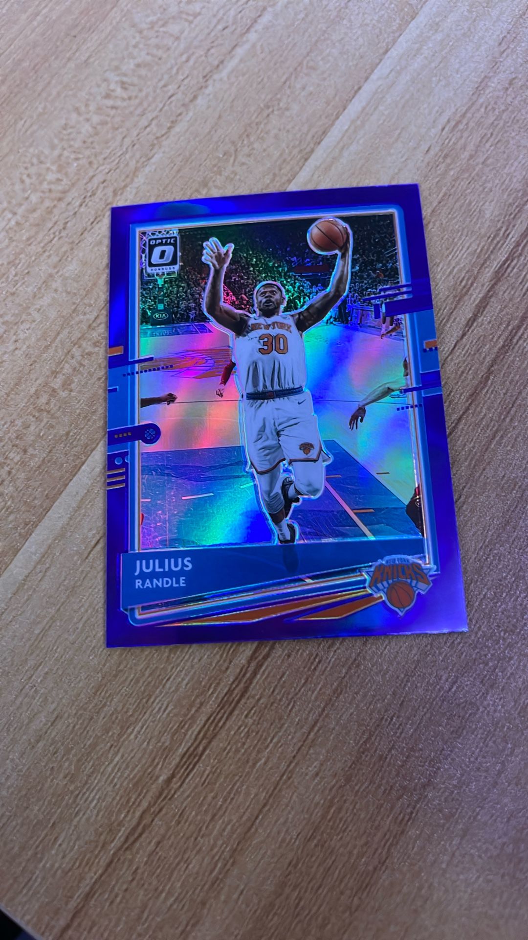 JULIUS RANDLE PANINI BASKETBALL CARD