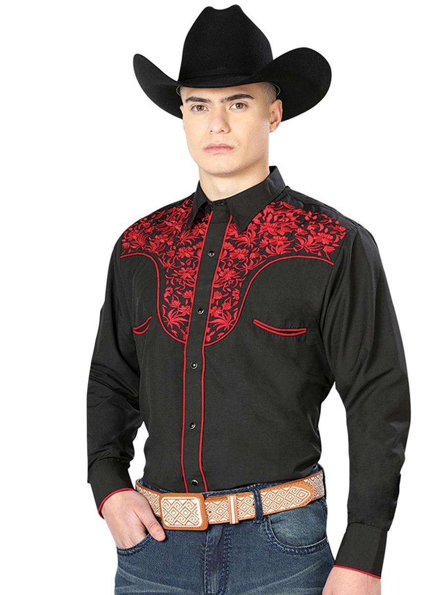 Cowboy Shirt Long Sleeve El General - Camisa Vaquera Manga Larga El General