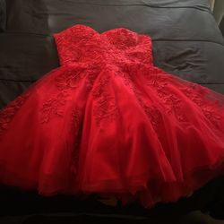 Red Quince Dama Dress