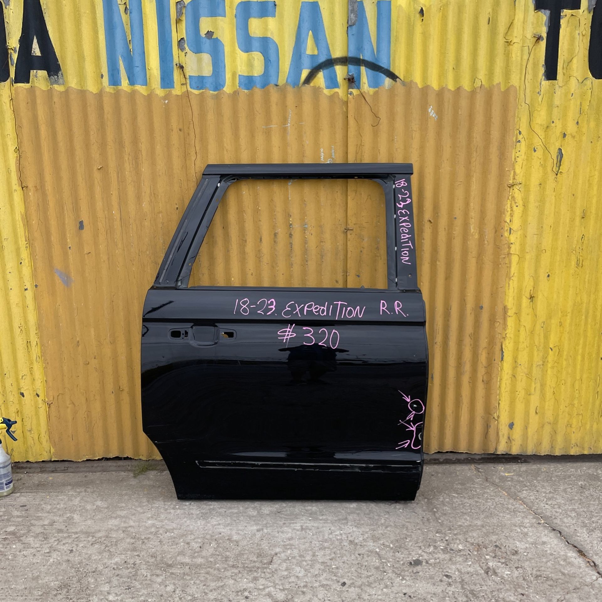 2018 2023 Ford Espedition Door Right Side Rear