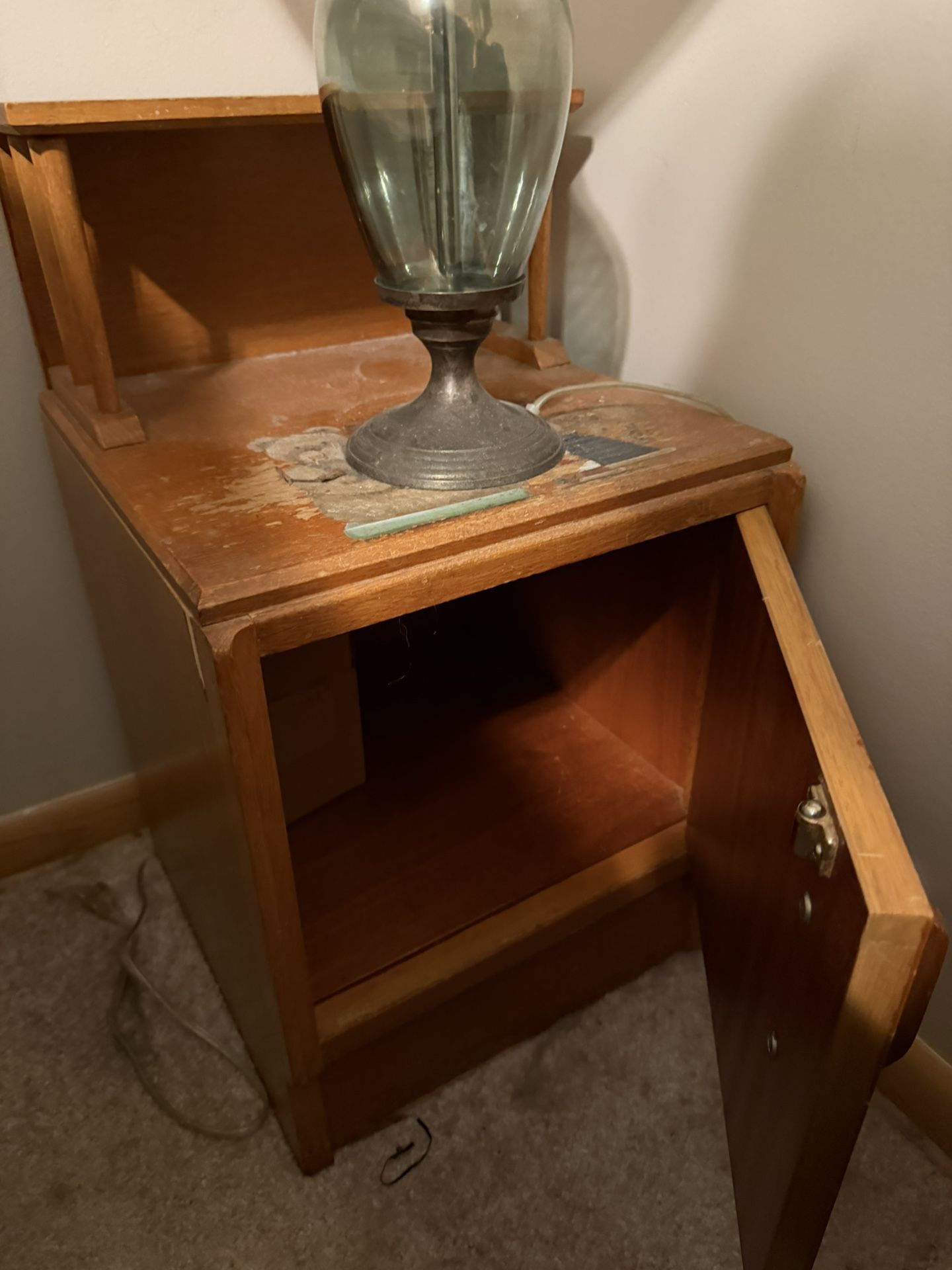 Antique vintage side table
