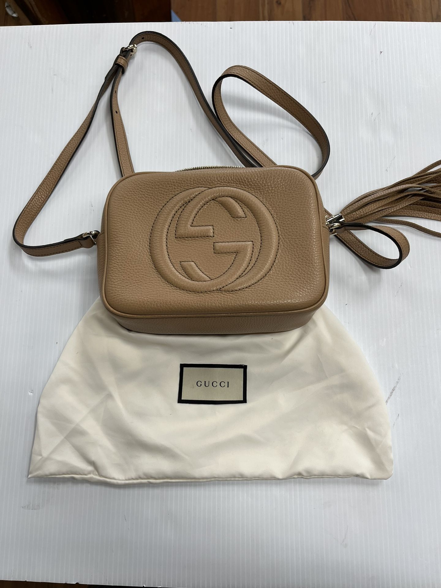 GUCCI SOHO DISCO WOMANS HANDBAG, IN GOOD CONDITION, WITH DUSTBAG, ENTRUPY VERIFIED