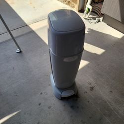 Grey Diaper Genie