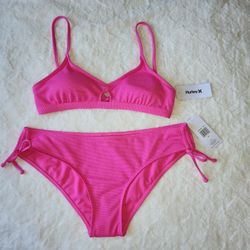 Hurley 2 Piece Pink Bikini - XL 