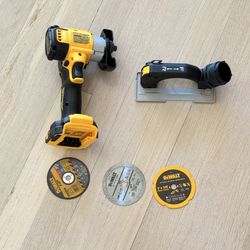 DeWalt DCS438 XR 20V 3” Cut Off Tool (with guard & 3 discs)
