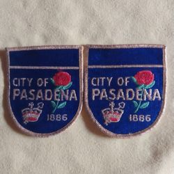 Rose Parade Patches